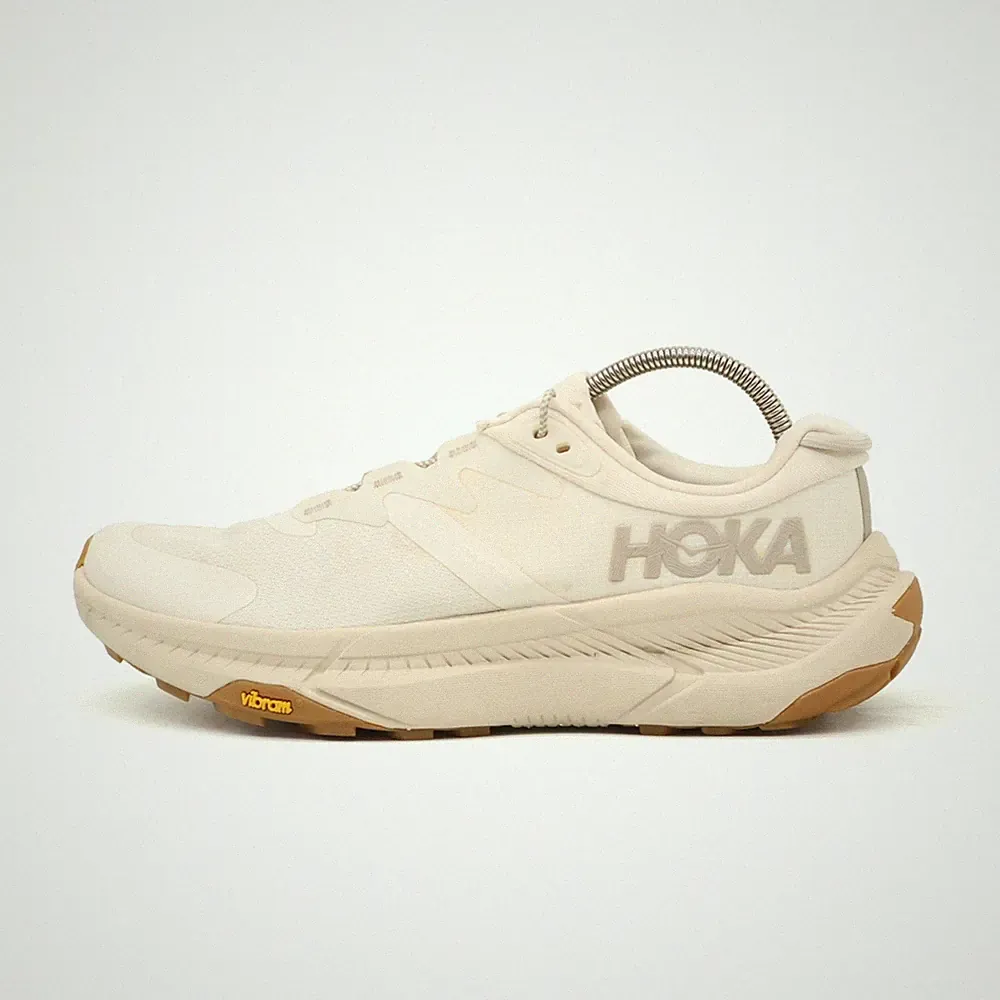 Hoka One Damen W Transport Laufschuhe cremeweiß Cordura Sohle, Trail EU 40