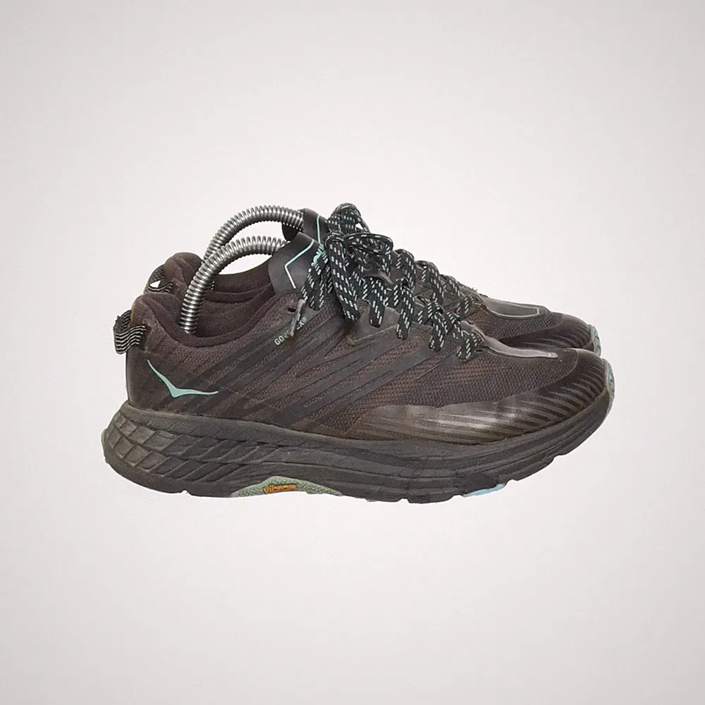 Hoka One One, Laufschuhe, Größe: 36 2/3, SPEEDGOAT 4 GTX, Schwarz/Blau #PUO