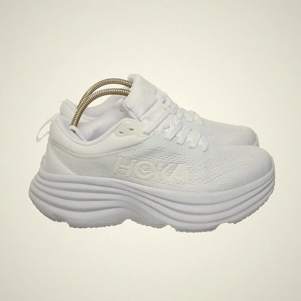 Hoka One One, Laufschuhe, Größe: 36, BONDI 8, Weiß, Damen #ZuC