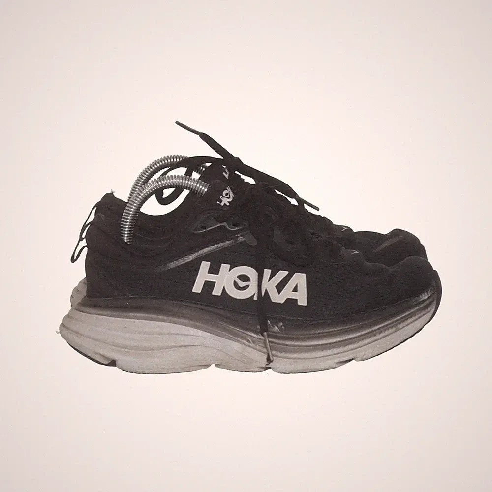 Hoka One One, Laufschuhe, Größe: 36, Schwarz/Weiß, Damen #6YB