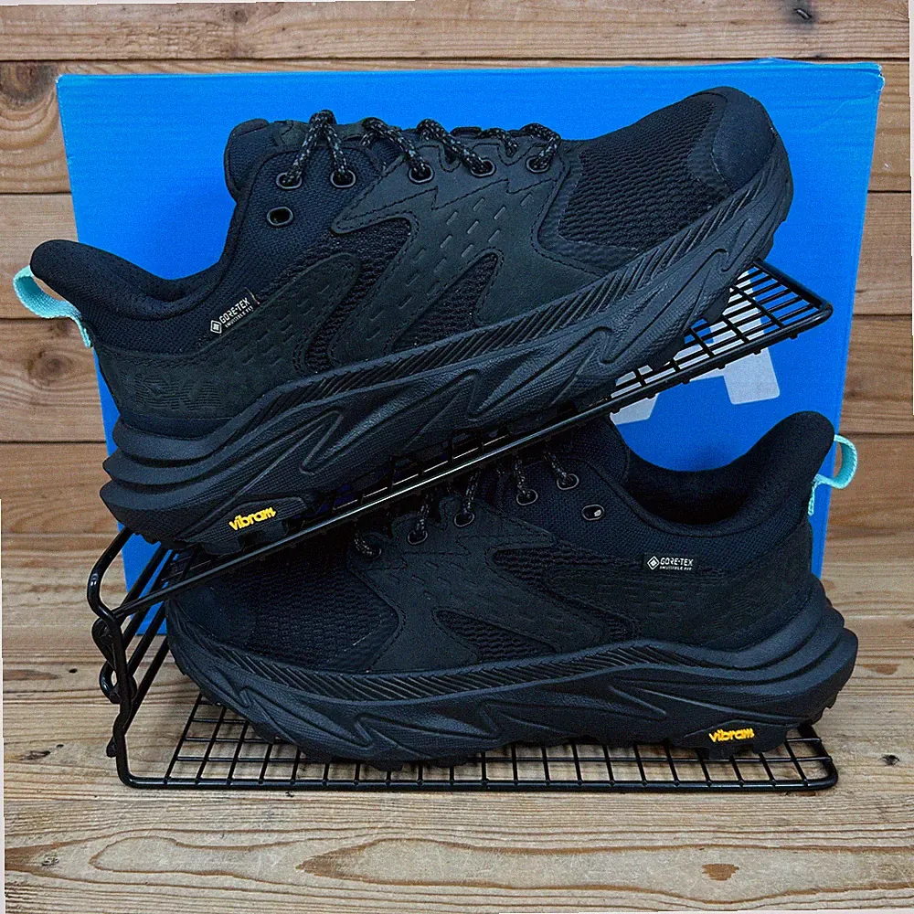 Hoka One One Sneaker Damen UK 5,5 Anacapa 2 schwarz GTX Running wasserdicht Schuhe
