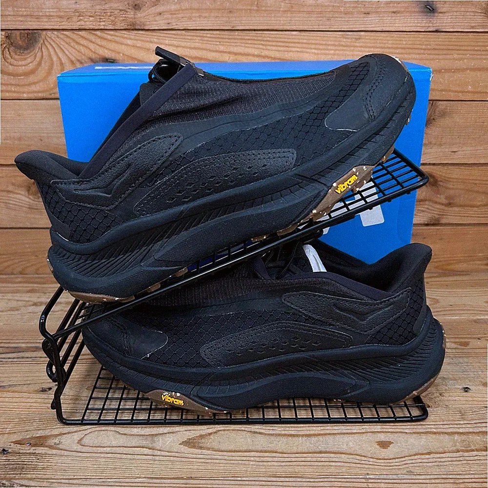 Hoka One One Sneaker Damen UK 5,5 Project Transport Carbon Black Vibram Schuhe