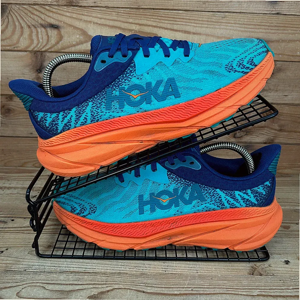Hoka One One Sneaker Damen UK 6 Challenger ATR 7 Ceramic Orange Trail Run Schuhe