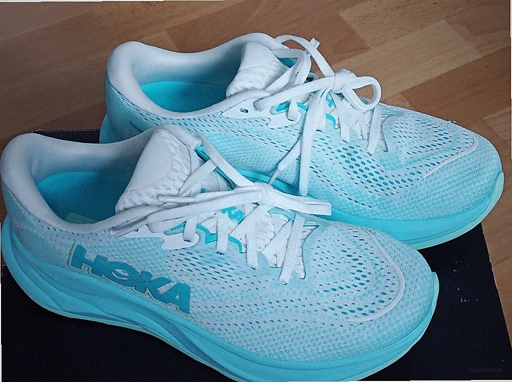 HOKA ricon 4 Mint/Wite 40 2/3 Damen Laufschuhe Sneaker