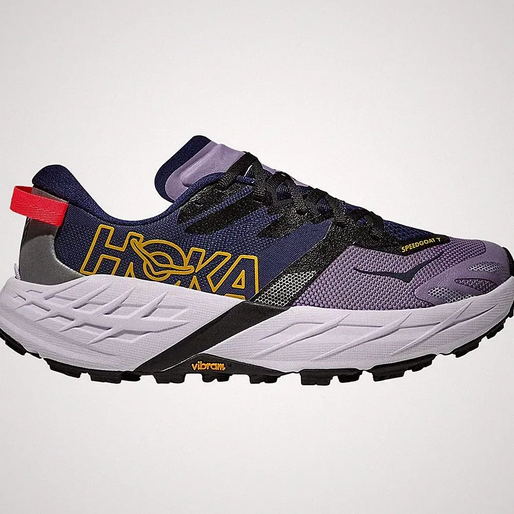 Hoka Speedgoat 7 Women berry jam starlight Trailrunningschuhe Damen