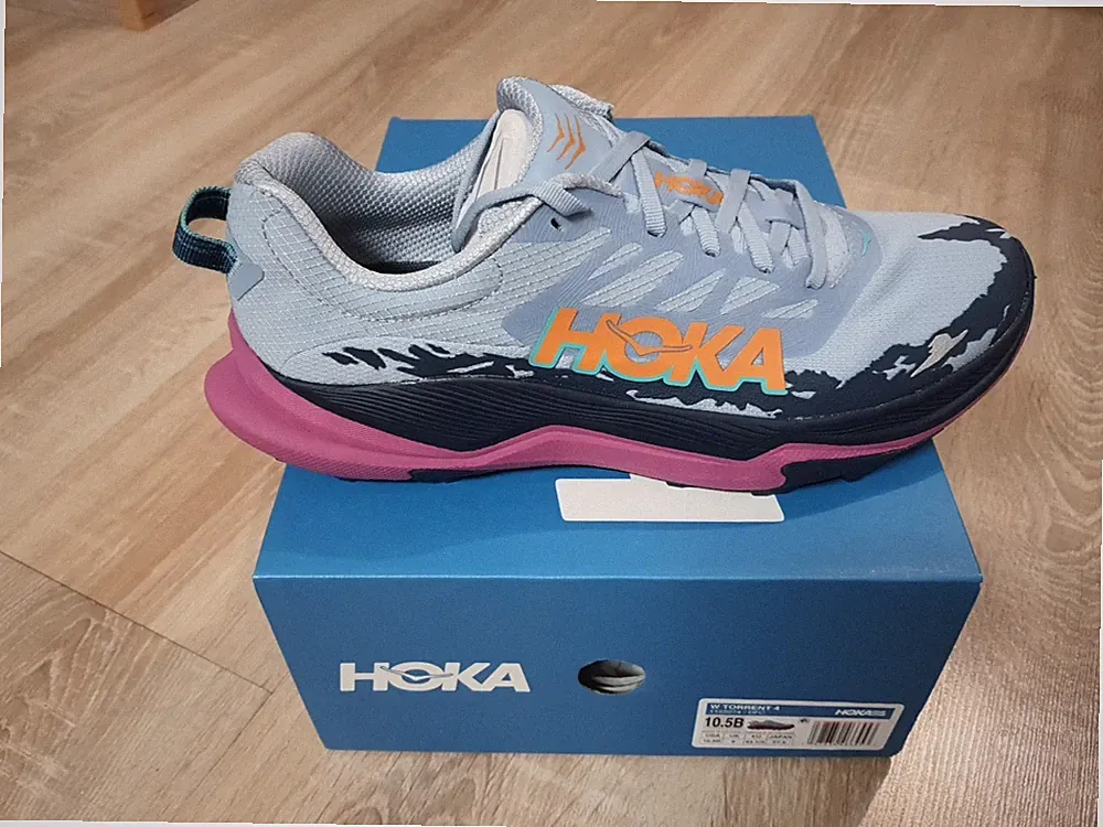 HOKA W Torrent 4 Damen Trailrunning Bunt Gr. 43 1/3 Weit - Neu + OVP - 140,00€