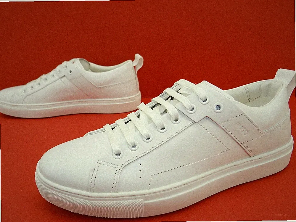 Hugo Boss Mayfair Sneaker Turnschuhe Sport Laufschuhe Damen Leder Gr.39 Weiß