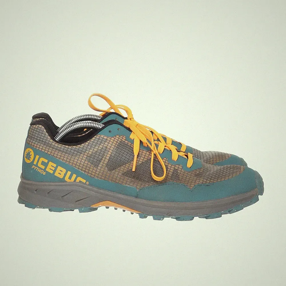 Icebug, Laufschuhe, Größe: 43, Blau/Orange/Grau, Unisex (Erwachsene) #nkc