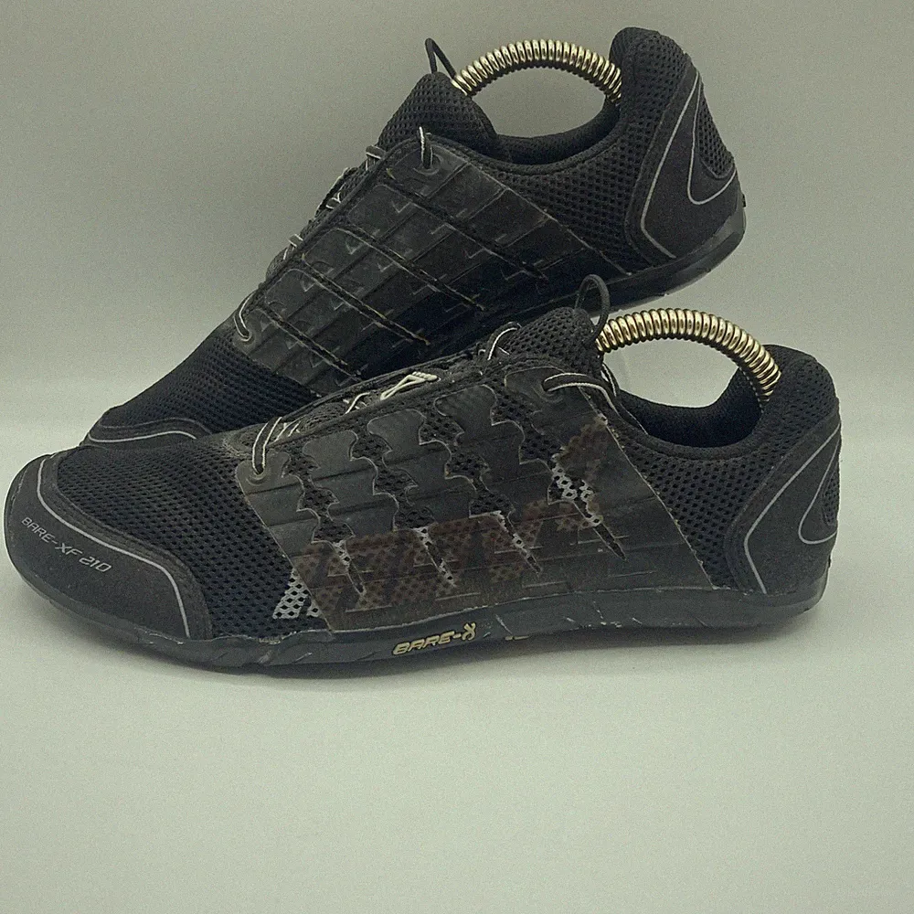 Inov-8 Bare-XF 210 Damen Barfuß Minimalistische Laufschuhe Größe 6 Schwarz "