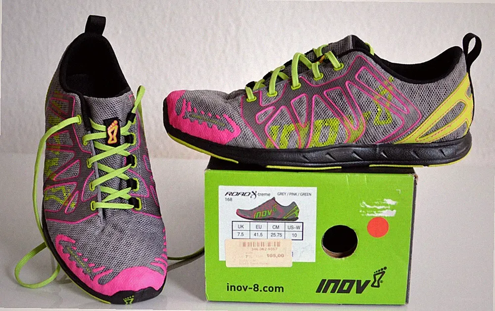 Inov 8 Road X-treme 168 Laufschuhe Joggingschuhe Sport Leichtgewicht Gr 41,5