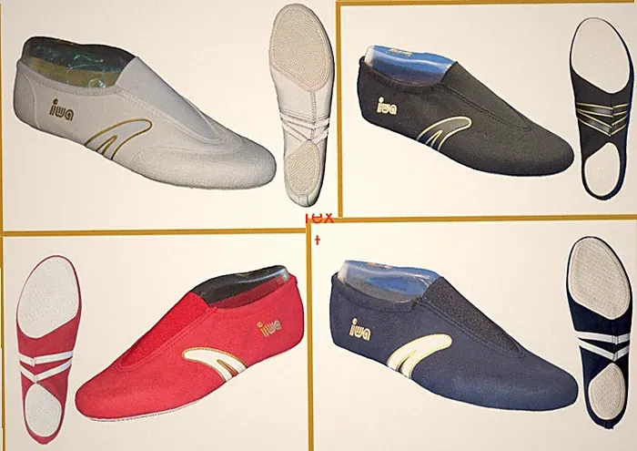 IWA 499 500 507 508 Wettkampf Gymnastik Kunst Gerät Trampolin Turnen Turn Schuhe