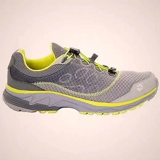 Jack Wolfskin Damen Zenon Track Low W Traillaufschuhe Laufschuhe Grau Running