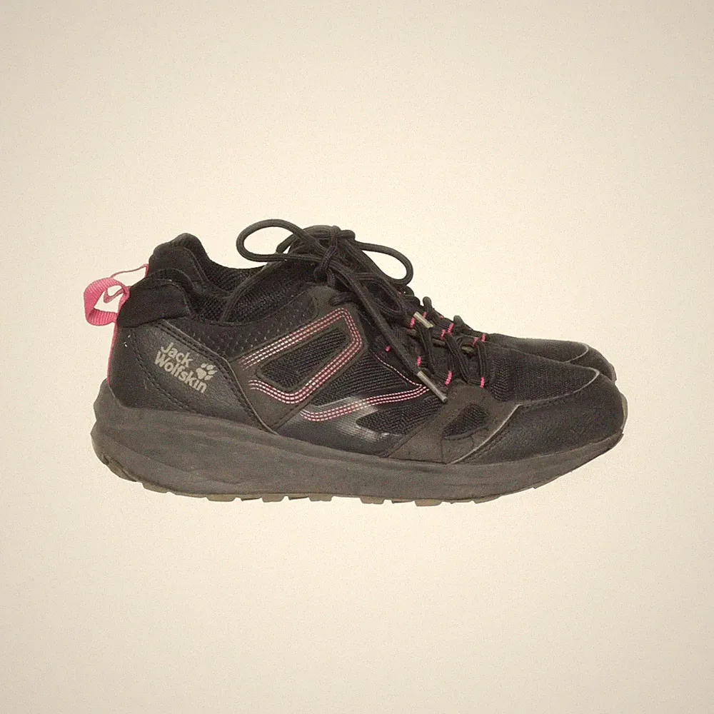 Jack Wolfskin, Laufschuhe, Größe: 37, Schwarz/Pink, Damen #r82