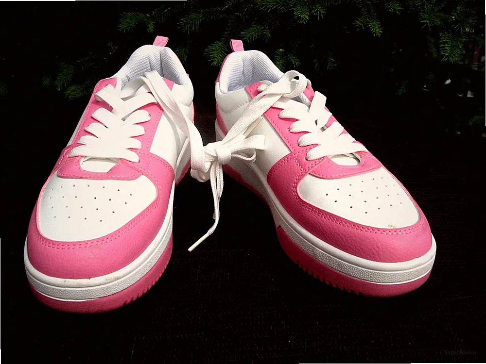 Jogging Sneaker Sportschuhe Laufschuhe Gr. 37 rosa weiß