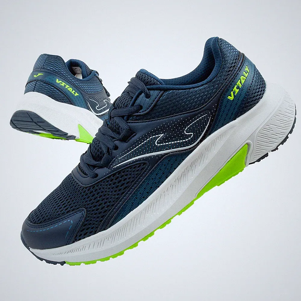 Joma Vitaly Herren Laufschuhe Trainingschuhe Sportschuhe Sneaker Turnschuhe Blau
