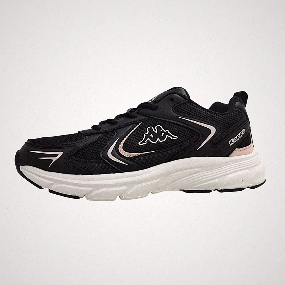 Kappa Sportschuhe Damen Trainingsschuhe Laufschuh Schwarz Sport