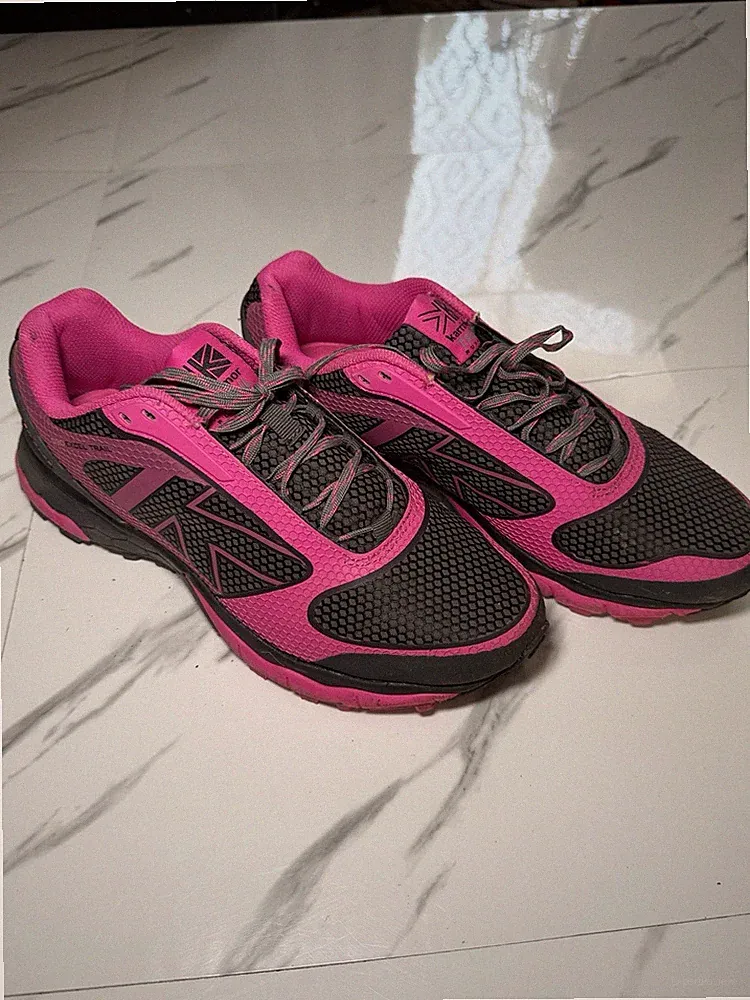 Karrimor Excel TR 2 Trailrunningschuhe pink anthrazit D3O Dämpfung UK 8 EUR 42