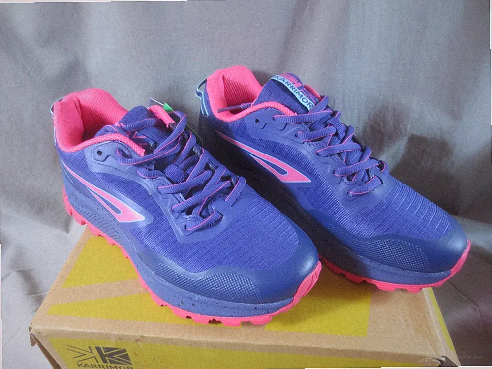 Karrimor Tempo 8 Damen-Traillaufschuhe lila pink Größe UK 5,5 NEU OVP