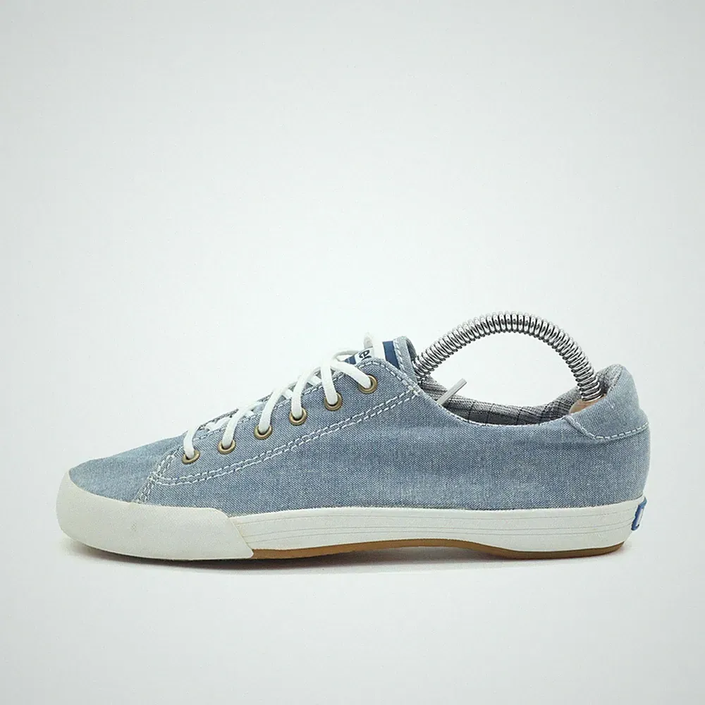 Keds Damen WF56609 Schuh Blau Textil Niedrig Leichtgewicht Classic Sneaker EU 36