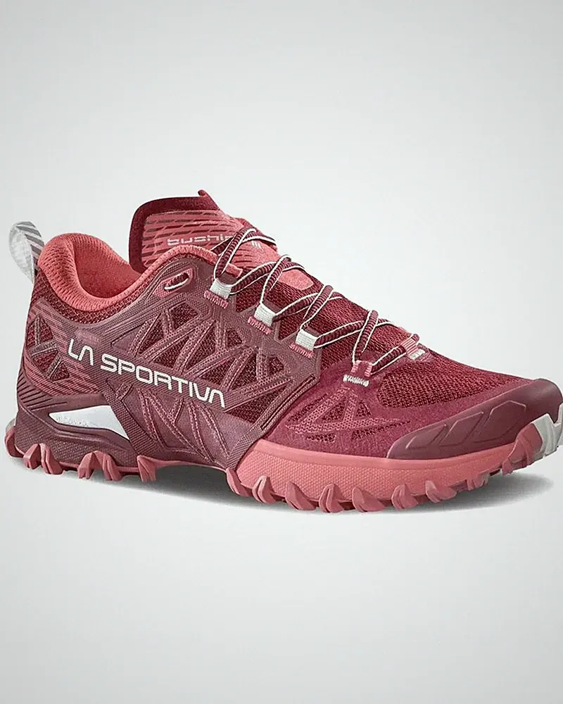 La Sportiva Bushido III GTX Gore-Tex Trail-Laufschuhe Damen Redwood/Rosebay