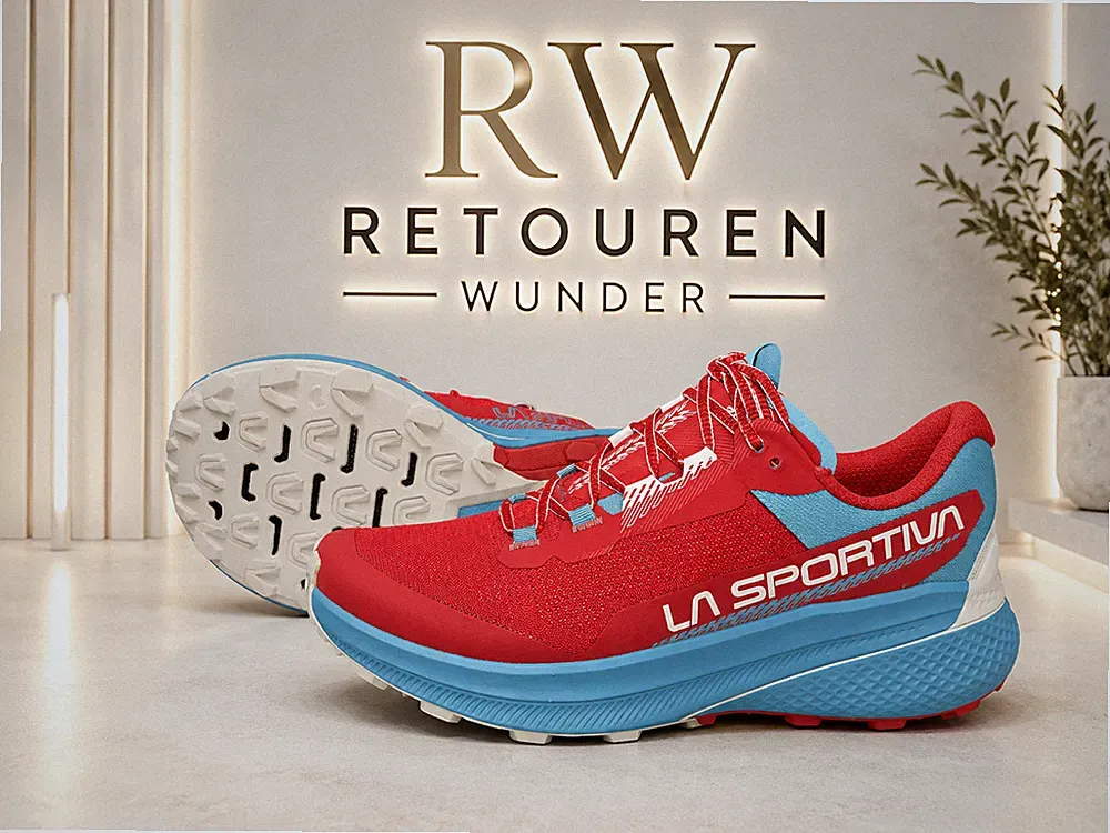 La Sportiva Prodigio Trailrunningschuhe – Hibiscus / Blue Sea – Größe 38 Neu