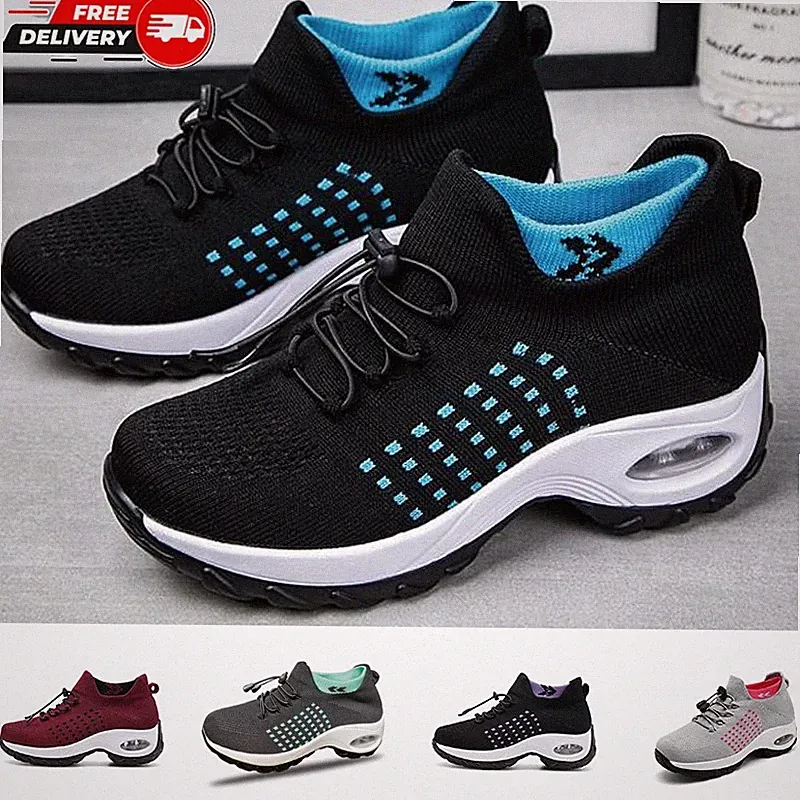 Lässige Damen Sneaker orthopädische Laufschuhe für Outdoor und leichten Sport