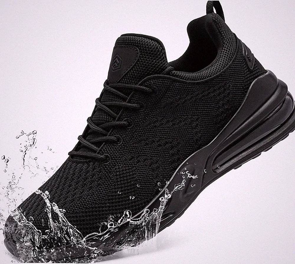 LARNMERN Wasserdicht Schuhe Laufschuhe Herren Sportschuhe Kochschuhe Rutschfeste