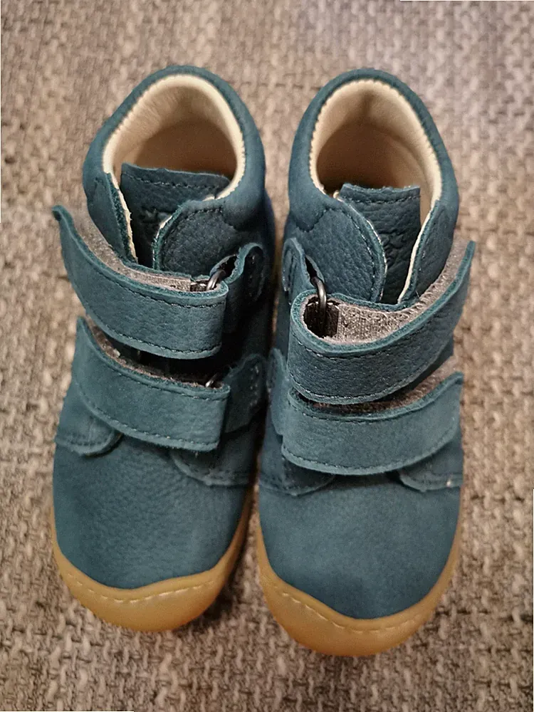 Lauflernschuhe Gr. 20 Pepino Dunkel Grün Echtes Leder Neu! Mit Karton (ovp)