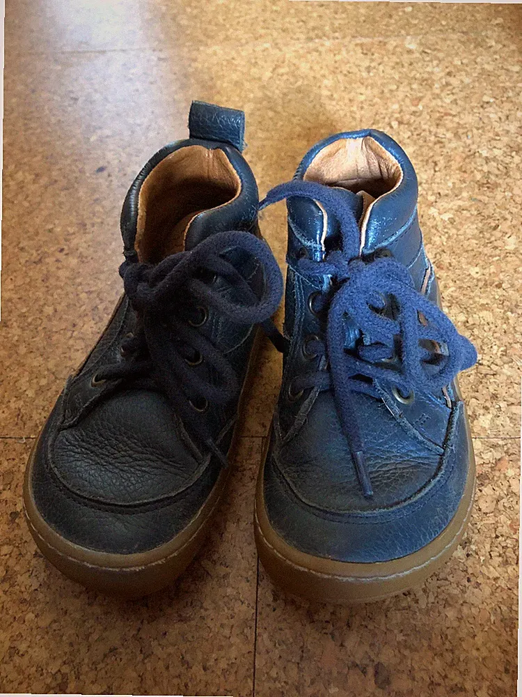 Lauflernschuhe Schuhe Kinder Froddo Leder Blau Größe 24