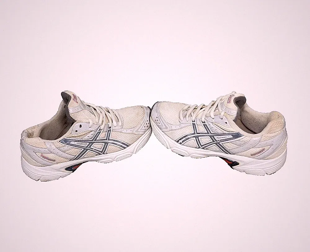 Laufschuh Damen ASICS Running; Gr. 38; Weiß; Gut