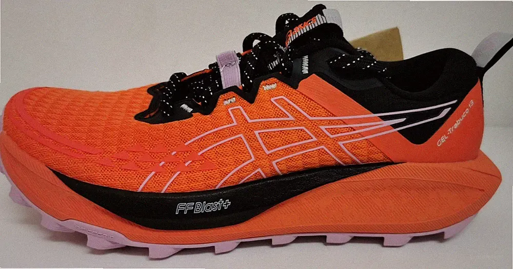 Laufschuhe Asics Gel trabuco 13 Damen Größe 37,5 nova orange-light ube neu