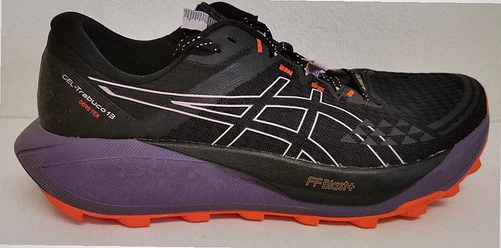 Laufschuhe Asics Gel trabuco 13 GTX Damen Größe 43,5 black / light ube neu