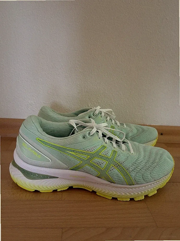 Laufschuhe ASICS Nimbus 22 Größe 39,5 Farbe Modern Tokyo mint