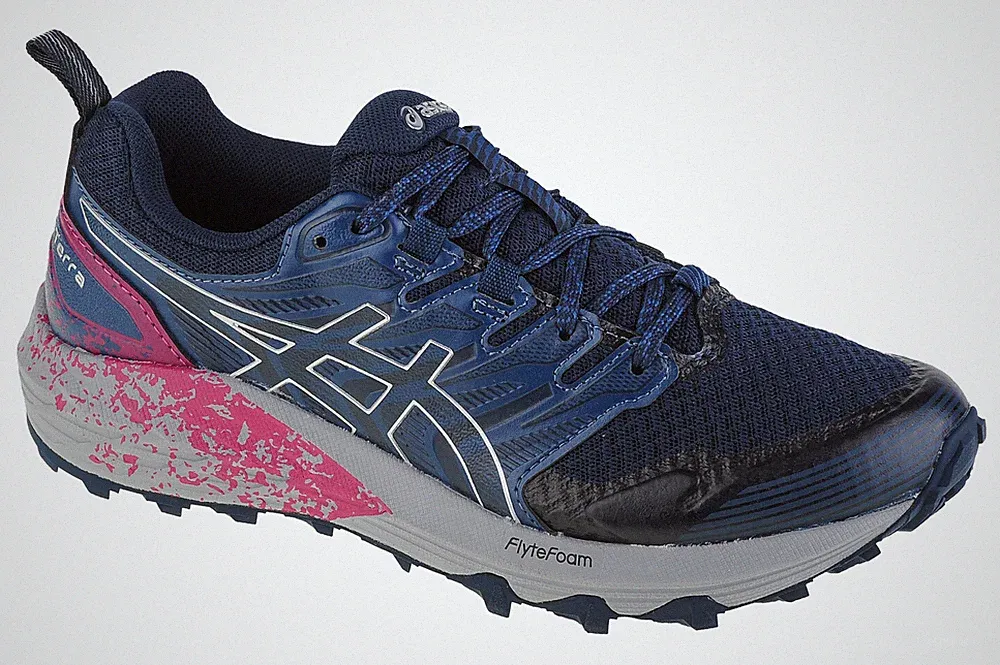 Laufschuhe Damen, ASICS Gel-Trabuco Terra, Dunkelblau