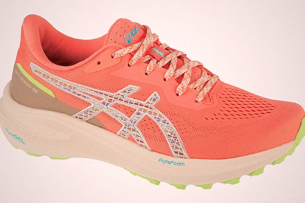 Laufschuhe Damen, ASICS GT-1000 13 TR, Orange