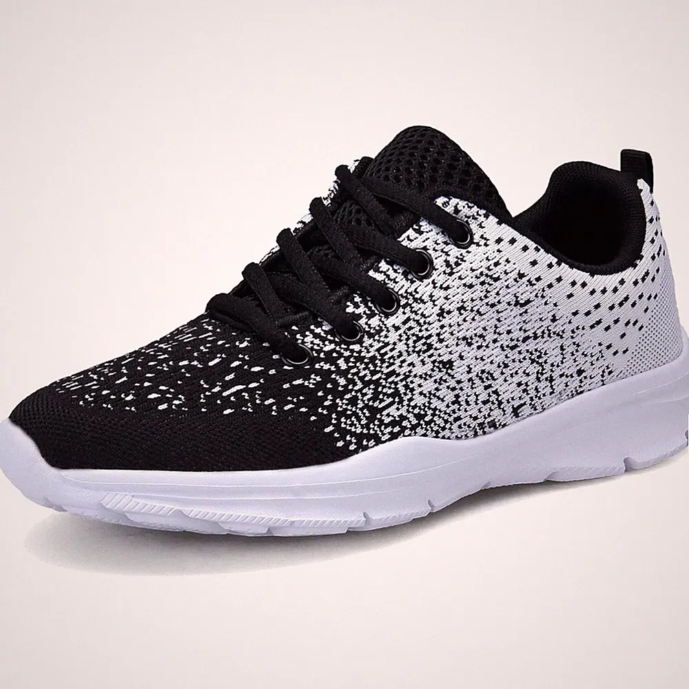 Laufschuhe Damen Herren Sport Schuhe atmungsaktiv leicht Schnürer Fitness Sn...
