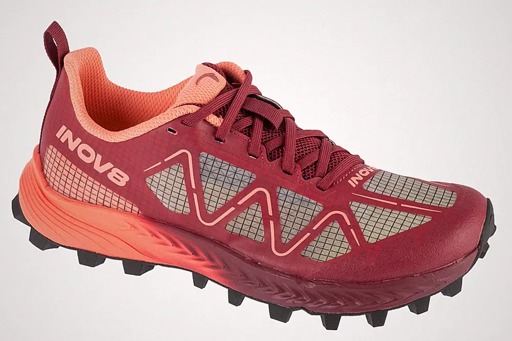 Laufschuhe Damen, Inov-8 MudTalon Speed W, Dunkelrot