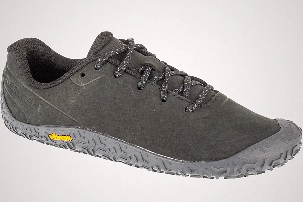Laufschuhe Damen, Merrell Vapor Glove 6, Schwarz