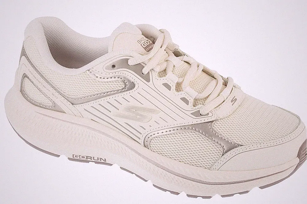 Laufschuhe Damen, Skechers Go Run Consistent 2.0 - Advantage, Beige