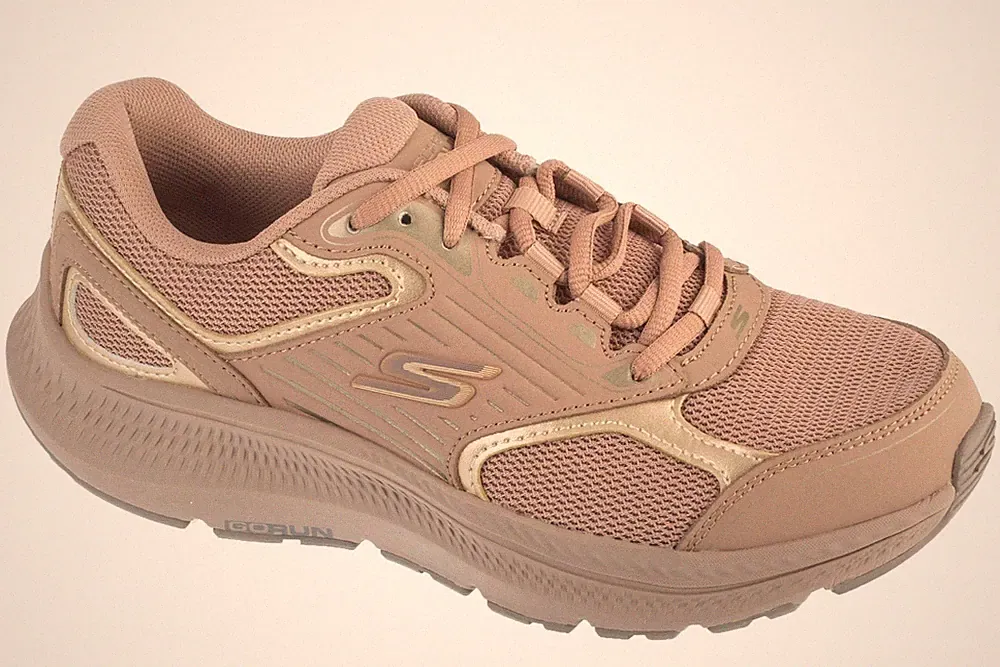 Laufschuhe Damen, Skechers Go Run Consistent 2.0 - Advantage, Braun