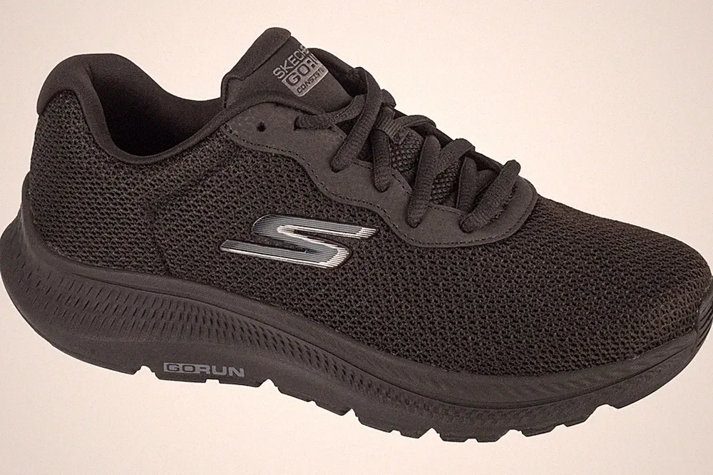 Laufschuhe Damen, Skechers Go Run Consistent 2.0 - Engaged, Schwarz