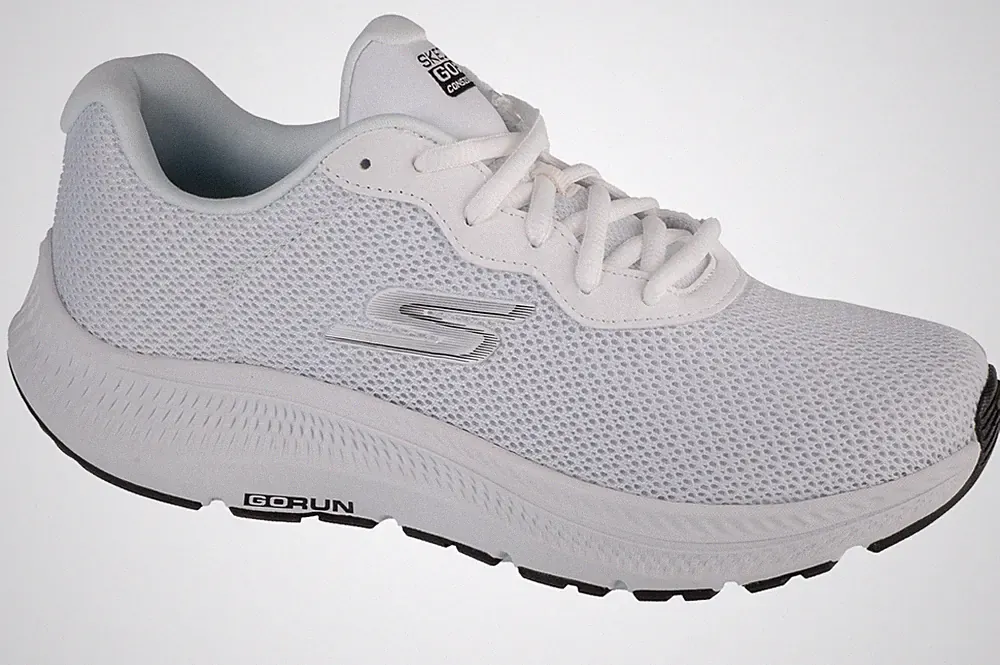 Laufschuhe Damen, Skechers Go Run Consistent 2.0 - Engaged, Weiß