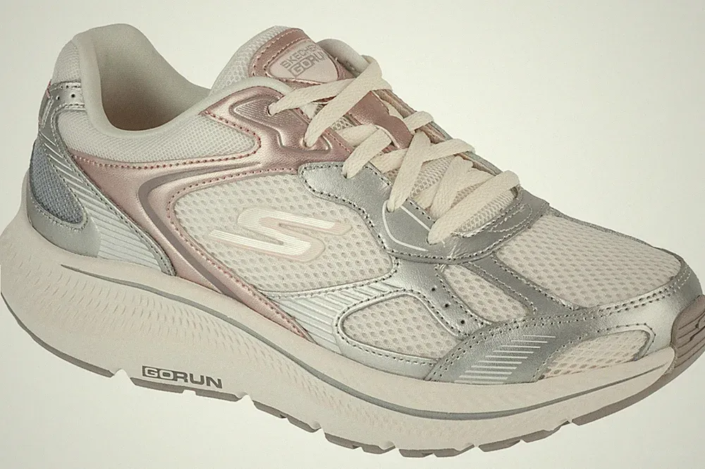 Laufschuhe Damen, Skechers Go Run Consistent 2.0 - Volt, Weiß