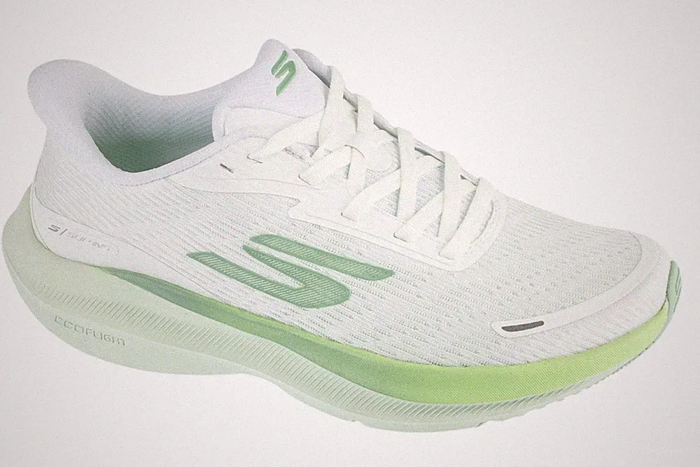 Laufschuhe Damen, Skechers Slip-Ins: SKX Aero Pulse, Weiß