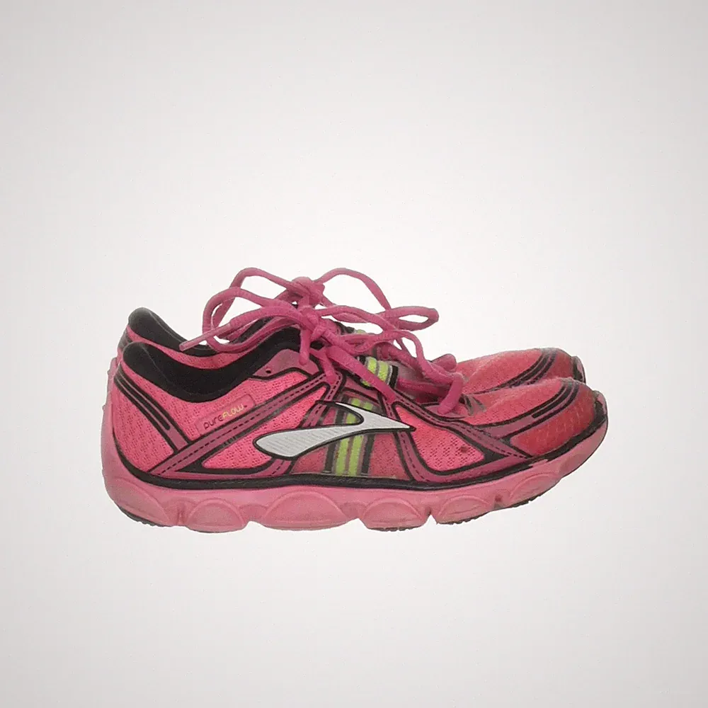 Laufschuhe, Größe: 34, Pink/Schwarz, Damen #Y7A