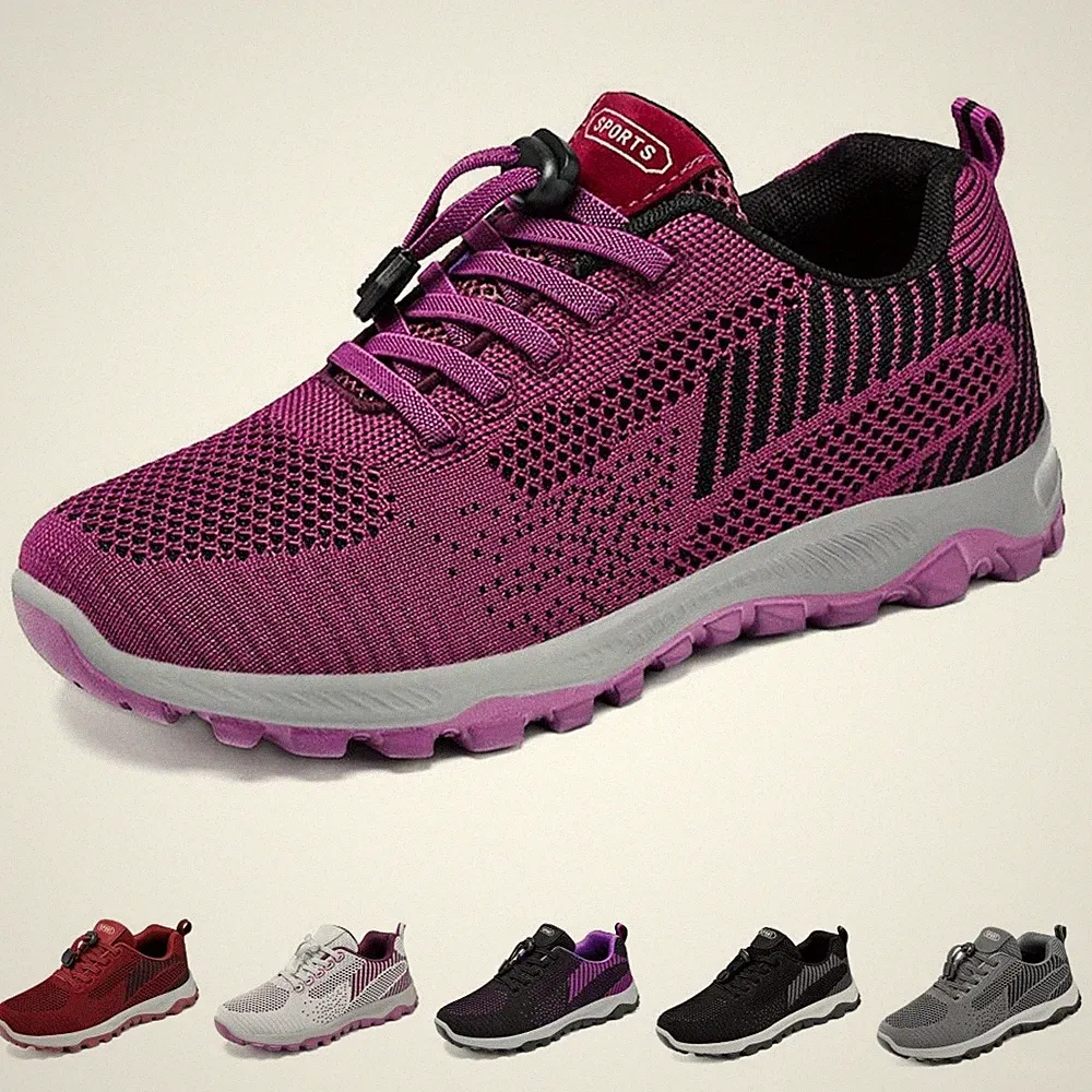 Laufschuhe Herren Damen Straßenlaufschuhe Atmungsaktiv Sport Sneaker Turnschuhe