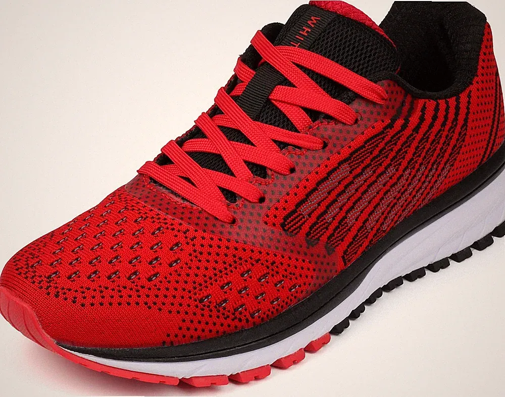 Laufschuhe Herren Turnschuhe Damen Sportschuhe Rot 40