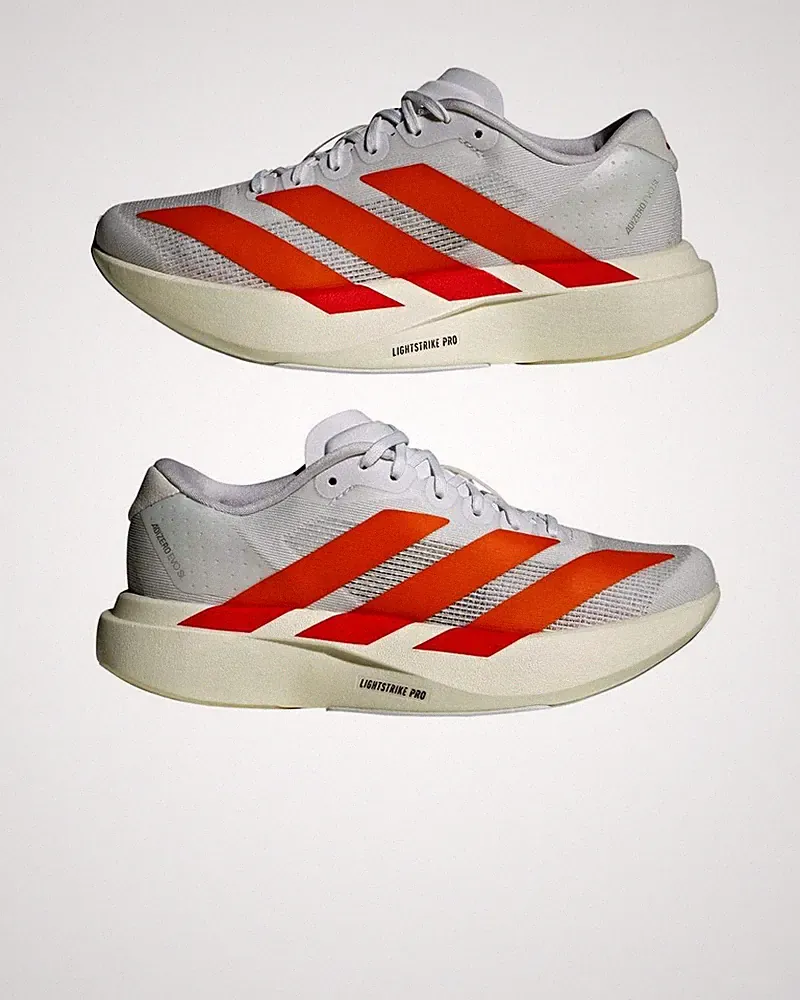 LaufSchuhe Running Sneakers Jungen Damen Adidas Weiß Adizero EVO SL J