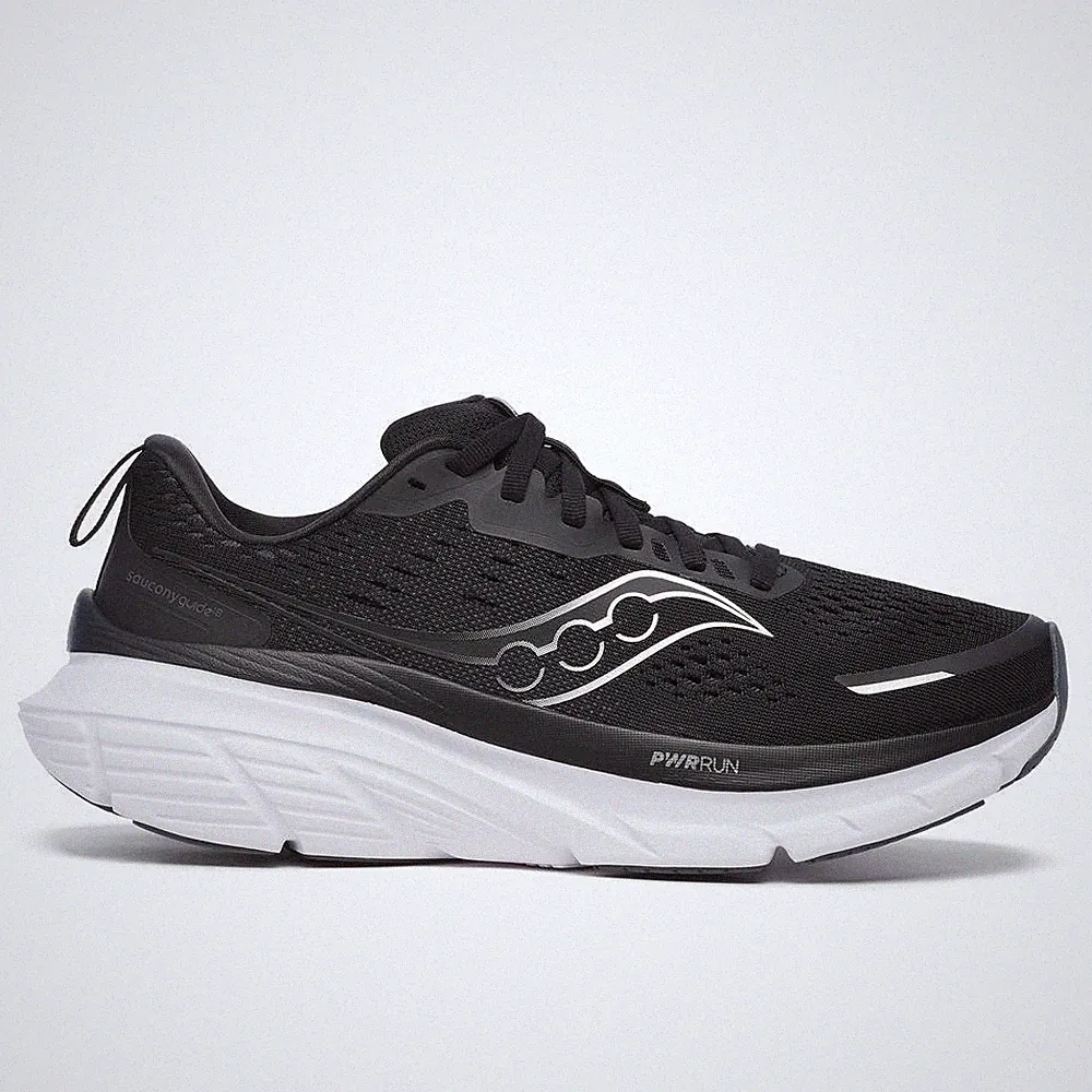 Laufschuhe - Saucony Guide 18 Black/White (Damen)