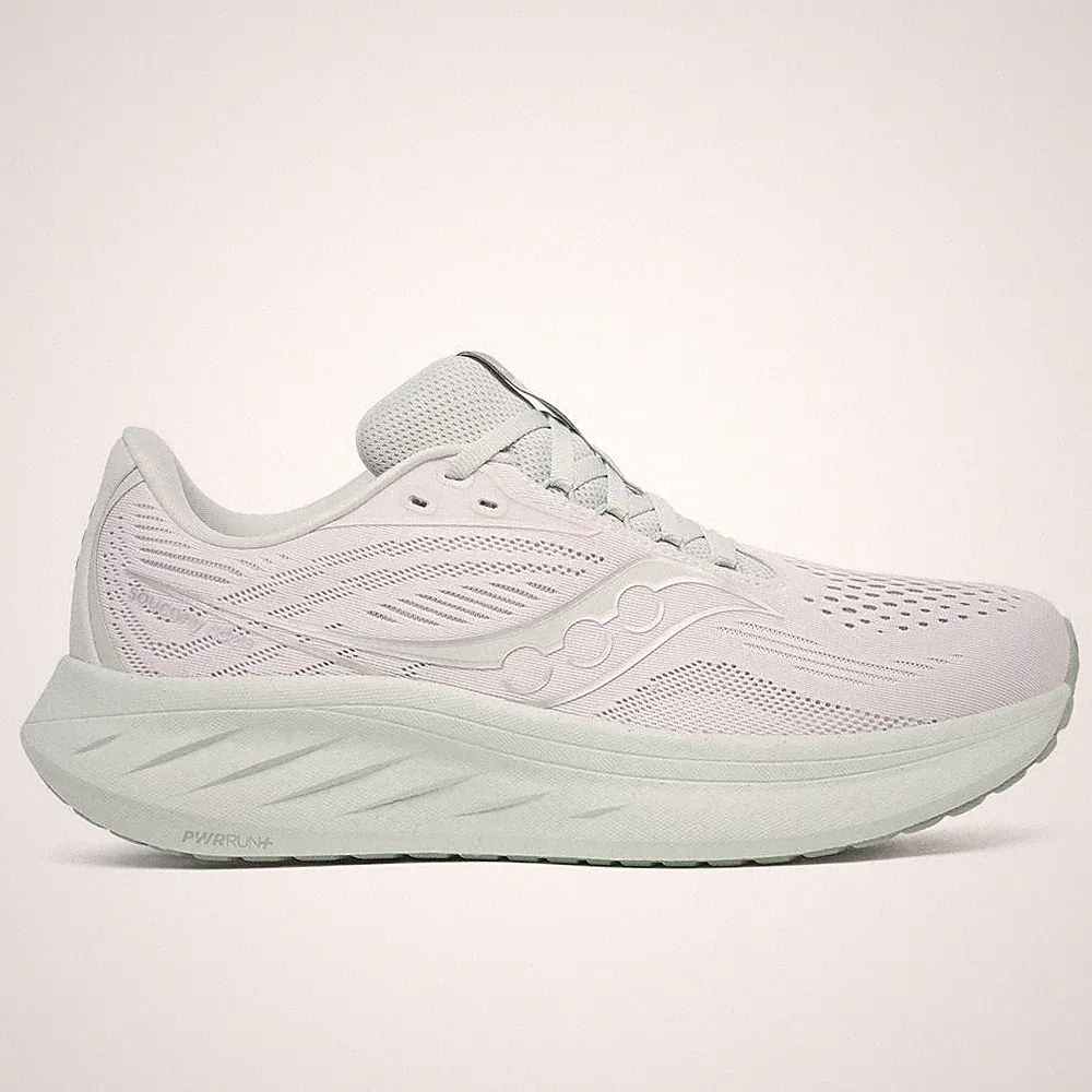 Laufschuhe Saucony Ride 18 Fog/Mist Für Damen